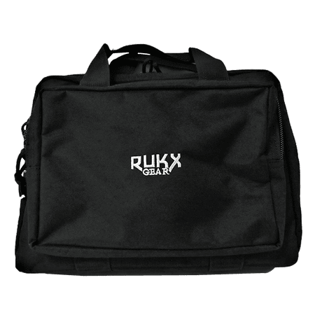 Ati Rukx Gear Double Pistol Case Black