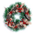 thumbnail image 2 of Suncoda Christmas Wreath, 2020 New Christmas Wreath 30cm Wreath Christmas Tree Decoration Christmas Decor, Christmas Ornament, 2 of 2
