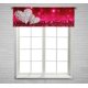 thumbnail image 1 of ABPHQTO Dos Corazones de Mimbre Rojo Brillo Ventana Cortina Cenefa 45x130 cm, 1 of 1