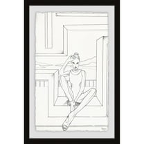 Parvez Taj 'Fierce Summer' Framed Painting Print 16 x 24