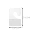 thumbnail image 2 of CIMAXIC 250Set Clear Hanging Tabs For Pegboards In Stores With No Function, 2 of 8