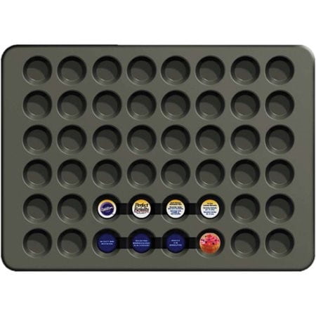 Wilton 2105-6746 Perfect Result Mega 48-Cup Muffin Pan, Mini, Multicolored