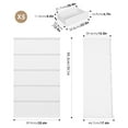 thumbnail image 2 of Homfa 5 Drawer White Dresser, Modern Storage Cabinet for Bedroom,Tall Chest of Drawers for Living Room, 2 of 12