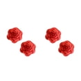 thumbnail image 2 of Youkk 2pieces Personalize Wedding Decor With DIY Simulated Flowers And Wide Range Of Applications 20cm wine red 2pcs 2Set, 2 of 6