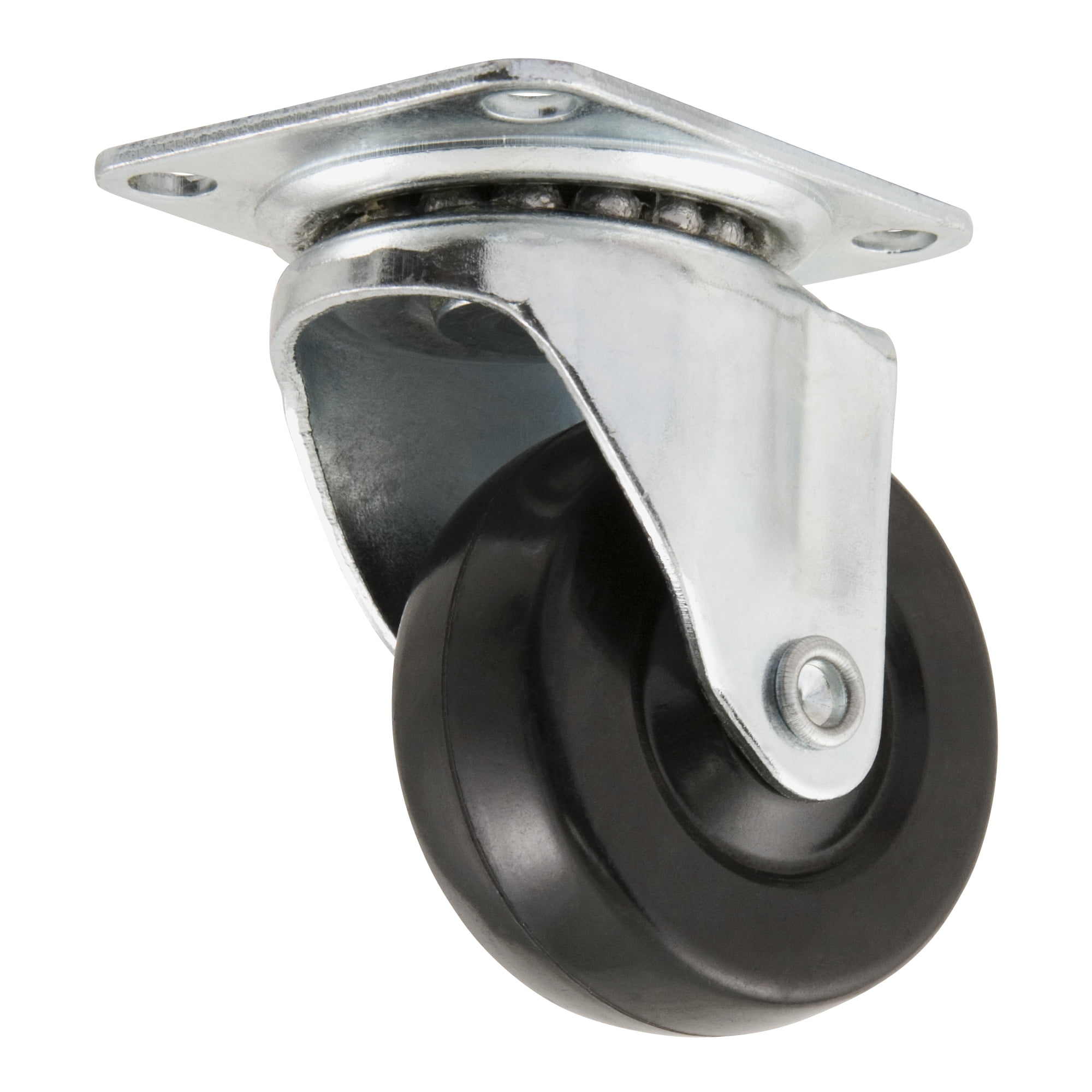 Mounted Caster Wheels Set Swivel Replacement Mini Small TPE Rubber Kit Useful 