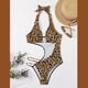 thumbnail image 3 of suave traje de baño estampado de Tankini, traje de baño de una pieza para mujer para fiesta de damas viajes deportes acuáticos al Macarena  Traje de bikini de mujer, 3 of 8