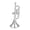 D, variant on Musical Instrument Pendant Musical Miniatures Musical Miniature Instruments Musical Ornament Hanging Instruments Mini Musical Instruments Tiny Instruments PP Plastic