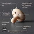 thumbnail image 3 of Chupete Tommee Tippee de silicona con forma de pecho, 0-6 m, paquete de 4, 3 of 7