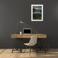 thumbnail image 3 of Behzad, Majid 11x14 White Modern Wood Framed Museum Art Print Titled - Gods Hand On Mount Damavand, 3 of 4