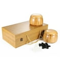 thumbnail image 2 of Portable Go Set Wood Go Board Game Set Go Chess Game with Storage Box Classic Chinese Strategy Board Game, 2 of 7