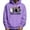 Purple, variant on LUOGENLI Mens Hoodies Pullover Camo Halloween Graphic Hoodie Pullover Warm Lined Sweatshirt with Print Comfortable Casual Streetwear Jacket for Fall Men's Fashion Hoodies with Zipper Black Size M