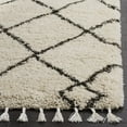 thumbnail image 3 of Safavieh Moroccan Fringe Lavern Geometric Shag Area Rug, 3 of 5