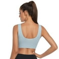 thumbnail image 4 of Women Seamless Sports Bra Comfortable Padded Push up Underwear Yoga Fitness Running Crop Top, 4 of 7
