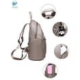 thumbnail image 5 of Deago Women Travel Backpack Anti Theft Rucksack Waterproof Oxford Casual Daypacks Lightweight Shoulder Bag (Brown), 5 of 10