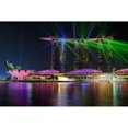 thumbnail image 3 of Fleckenstein, Martin 14x11 Black Modern Framed Museum Art Print Titled - Marina Bay Sands Lasershow, 3 of 5