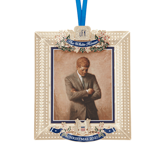 Official 2020 White House Historical Associate Christmas Ornament - John F. Kennedy