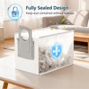 6 Pack QV 35S Dust Bags Replacement for Roborock QV 35S, Qrevo S5V, QV35A, Saros 10/10R, Z70, Qrevo, Q Revo/S, Qrevo Pro/Plus/MaxV, Master, Curv, Edge/S5X/S5A, S8 MaxV/Max Ultra Robot Vacuum Cleaner