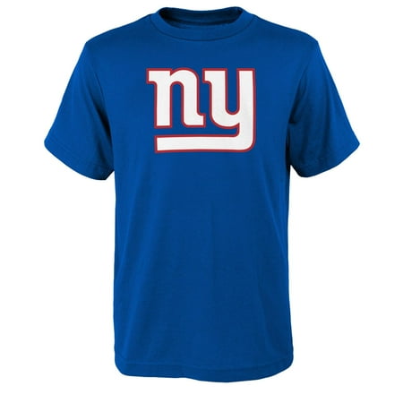 - YOUTH New York Giants NFL primary logo T Shirt Blue XL