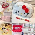 thumbnail image 2 of Estuche de lápices de dibujos animados Sanrio Hello Kitty, gran capacidad, Anime, lindo Kuromi, papelería, bolsa de cosméticos, bolsa de bolígrafo para estudiantes, regalo Fivean unisex, 2 of 2