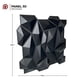 thumbnail image 4 of Panel Decorativo 3D DECO PVC 50x50cm Caja Con 10 Piezas X1203 CRISTAL BLACK, 4 of 7