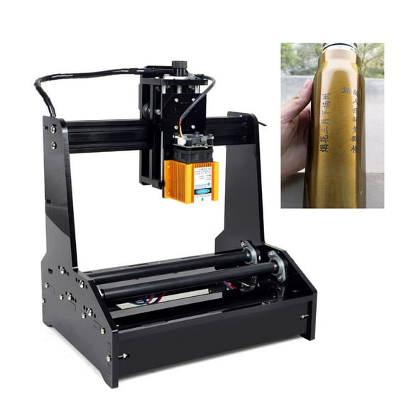 Portable 15W Cylindrical Laser Engraving Machine Desktop Metal Engraver Printing