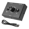 thumbnail image 3 of 3.5mm Audio Switcher, 2 Input 1 Output/1 Input 2 Output Audio Splitter Switcher, Audio Switcher Box, 3 of 5