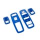 thumbnail image 1 of 4Pcs Blue Car Inner Window Lift Trim Switch Panel Cover for RAM 2010-2017/Charger Durango 2011-2021, 1 of 5