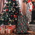 thumbnail image 5 of Christmas Bags Drawstring,Dark Christmas Tree and Gift Pattern Large Xmas Christmas Gift Bags,Reusable for Xmas and New Year Party Favors and Supplies,27.6" X 19.7", 5 of 6