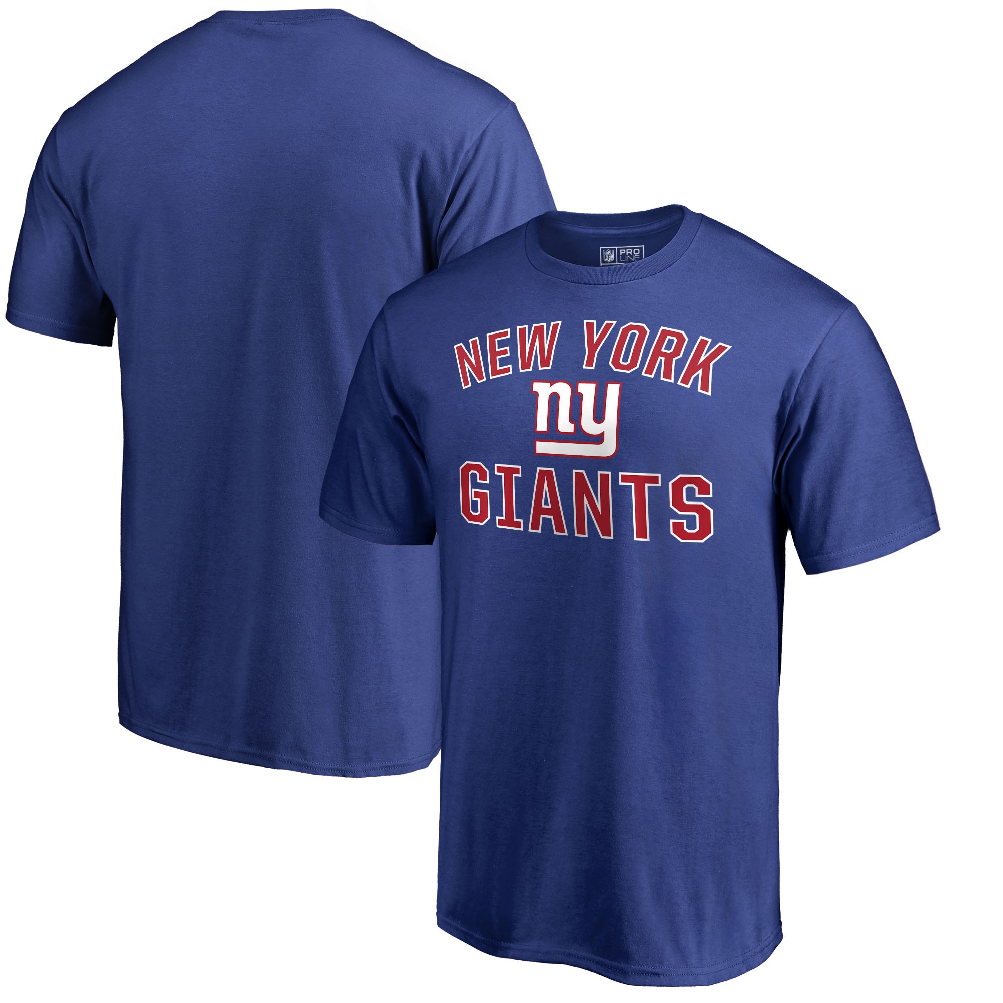 New York Giants NFL Pro Line by Fanatics Branded Victory Arch TShirt
