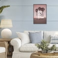 thumbnail image 3 of Stupell Industries Coastal Pink Tropical Out Of Office Black Framed Giclee Art, 12 x 18, by Lil' Rue, 3 of 8