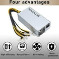 thumbnail image 4 of 2X Alimentation APW7 1800W PSU d'Extraction pour Bitmain S9/L3+/A6/A7/R4/S7/E9 avec 10X Connecteurs PCI-E 6 Broches, 4 of 7