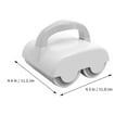 thumbnail image 5 of NIAIZEK Reusable White Double Roller Hair Remover for Efficient Dust and Hair Cleaning, 1 Piece, 5 of 8