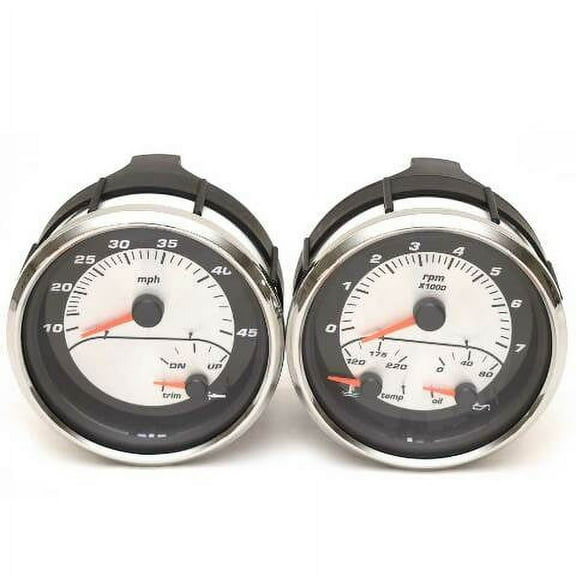 Faria Boat Multifunction Gauges | 4 1/4 Inch BRP/ Suzuki (Set of 2)