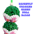 thumbnail image 3 of 1575 Double Green Rainbow Tutu Chew Mandarin Bird Toys by M&M Natural Shredding Foraging Fun, 3 of 6
