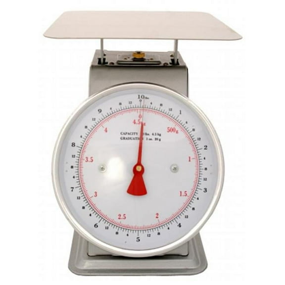 Zenport AZD10-4PK Mechanical Platform Dial Scale 10 lbs.- Box of 4