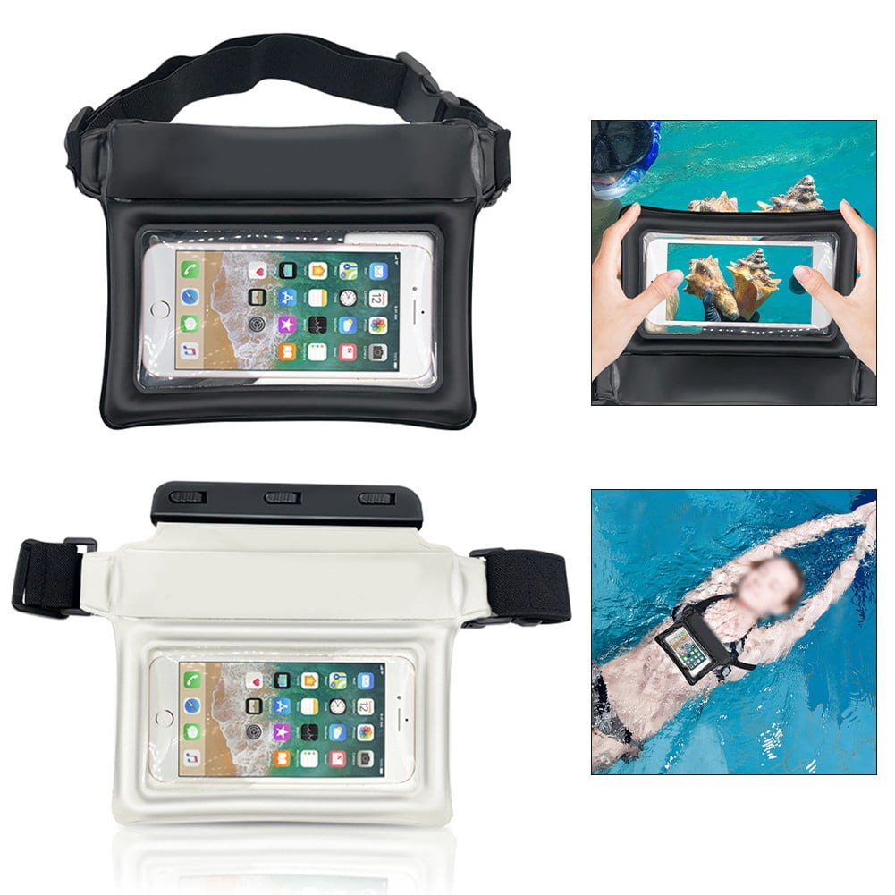 Waterproof Phone Pouch Fanny Pack Floating Dry Bag Swimming Waist Bag Underwater
