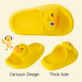 thumbnail image 5 of Drecage Toddler Boys Girls Cartoon Slides Sandals Lightweight Beach Pool Sandals Little Kids, 5 of 8
