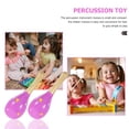 thumbnail image 3 of 1 par de maracas de madera para bebé, instrumento musical, Maracas educativas, 3 of 7