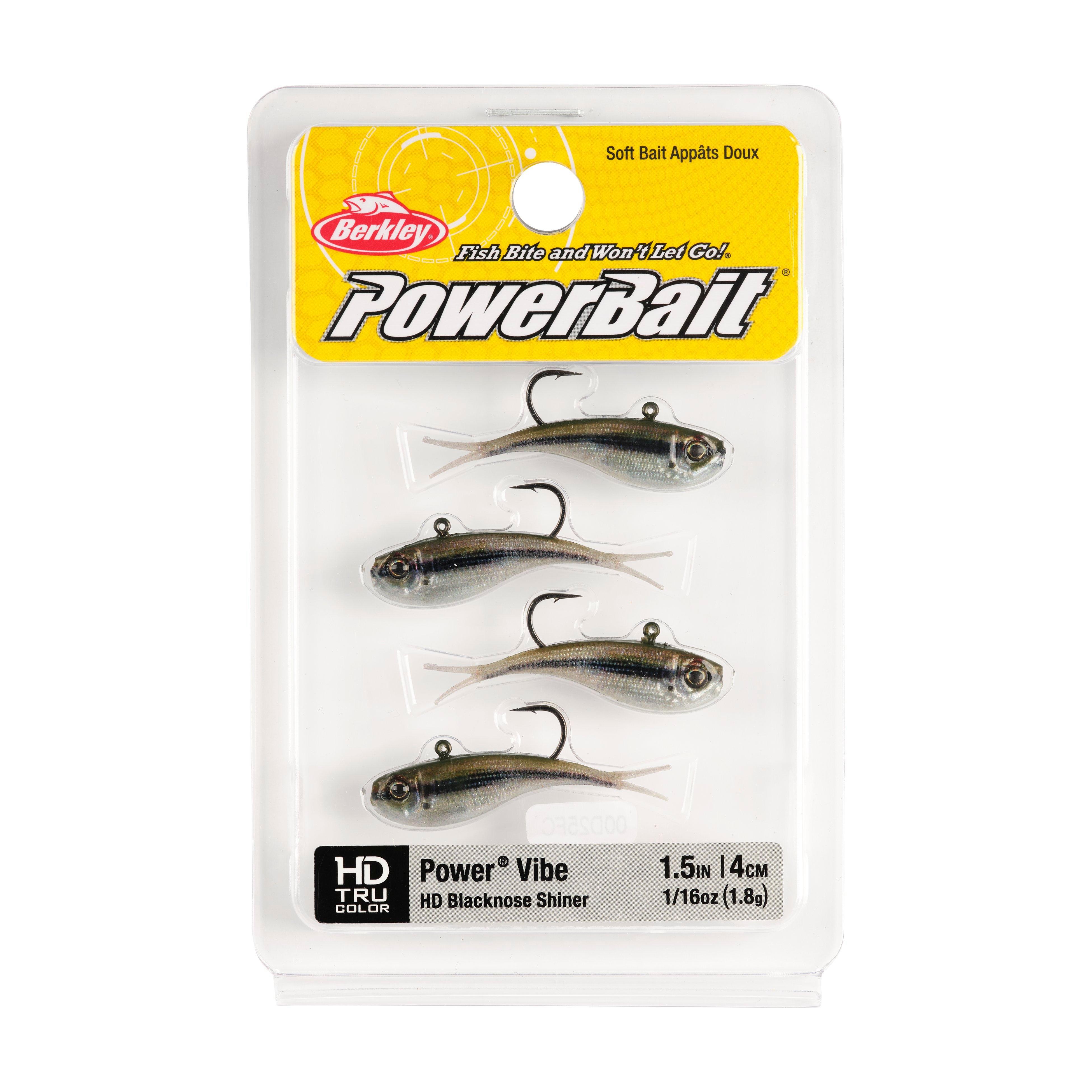 Berkley PowerBait® Power® Vibe, 1.5 in, HD Blacknose Shiner
