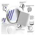 thumbnail image 5 of Peine De Contra Piojos Y Liendres Malubero Acero Inoxidable 2 Piezas plata, 5 of 5
