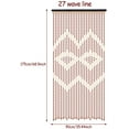 thumbnail image 4 of Wuzstar Wood Bead Curtain,Doorway Window Curtains Door String Curtains Chinese Classical, 4 of 8