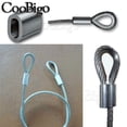 thumbnail image 5 of 10 Uds 5/16 "" Cable de aluminio engarza Cable virola Clip accesorios para engarzar Cable de cuerda de alambre M8 FLQ049-8.0, 5 of 5