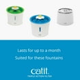 thumbnail image 3 of Catit Triple Action Replacement Original Water Fountain Filters, 12 Pack Official Replacement Filters for Catit Cat Drinking Water Fountains, 3 of 4