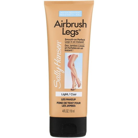 Sally Hansen Airbrush Legs Lotion, Light 1, Water Resistant, 4 fl oz (2 pack) (Bundle)