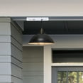 thumbnail image 4 of HEALEEP 2Pcs Light Mounting Bracket White Iron Half Round for Light Bracket in Bedroom, 4 of 8