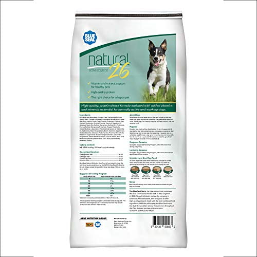 Blue Seal Natural 26 Active Dog Food 25lb Bag