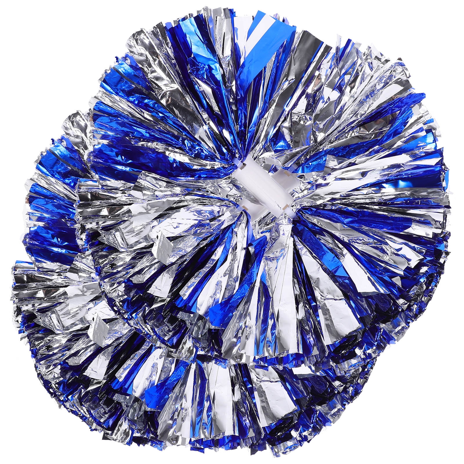 YUNLIGHTS 4-Pack Cheerleading Pom Poms, Reusable PE Material Performance Props for Dance &