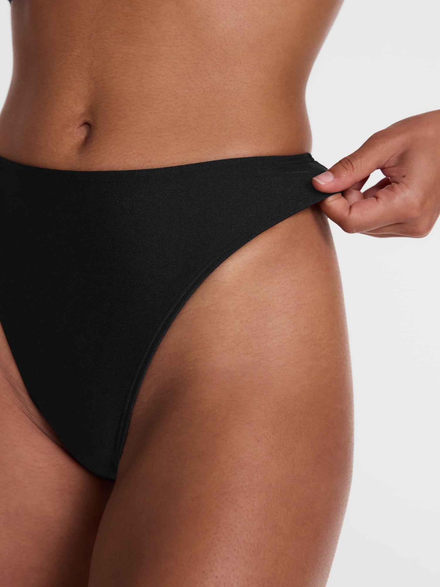 No Boundaries Mid Rise Bikini Bottoms, Women’s XXS-XXL