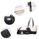 thumbnail image 3 of Set de bolsos YTL de piel sintética a la moda para mujer, 4 piezas, 3 of 6