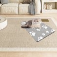 thumbnail image 6 of Meggemo 11.8 x 15.7 Inch Cat Mat Soft Comfortable Sleeping Pad for Indoor Cats Kittens Non Slip Bottom Resting Mat for Beds Floors, 6 of 7